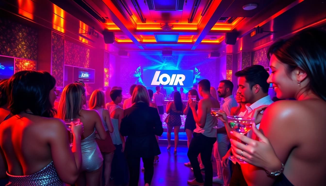 Vibrant nightlife at Club Noir, the premier night club sxm, capturing energetic dancers and luxurious ambiance.