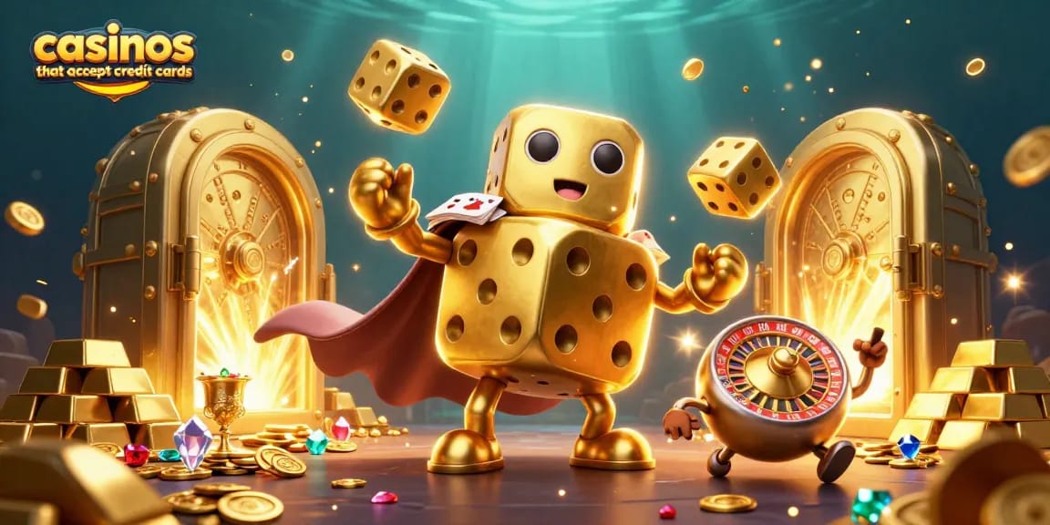 Engage with exciting gameplay at casinos that accept credit cards, featuring vibrant gaming elements.
