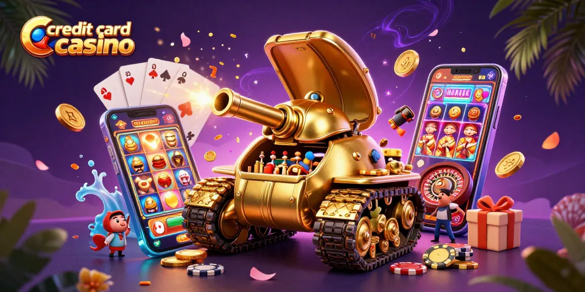 Experience the excitement of a credit card casino with vibrant games and rich visuals.
