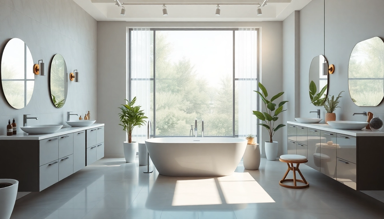 Transform your space with elegant bathrooms featuring stylish fixtures and soothing colors.