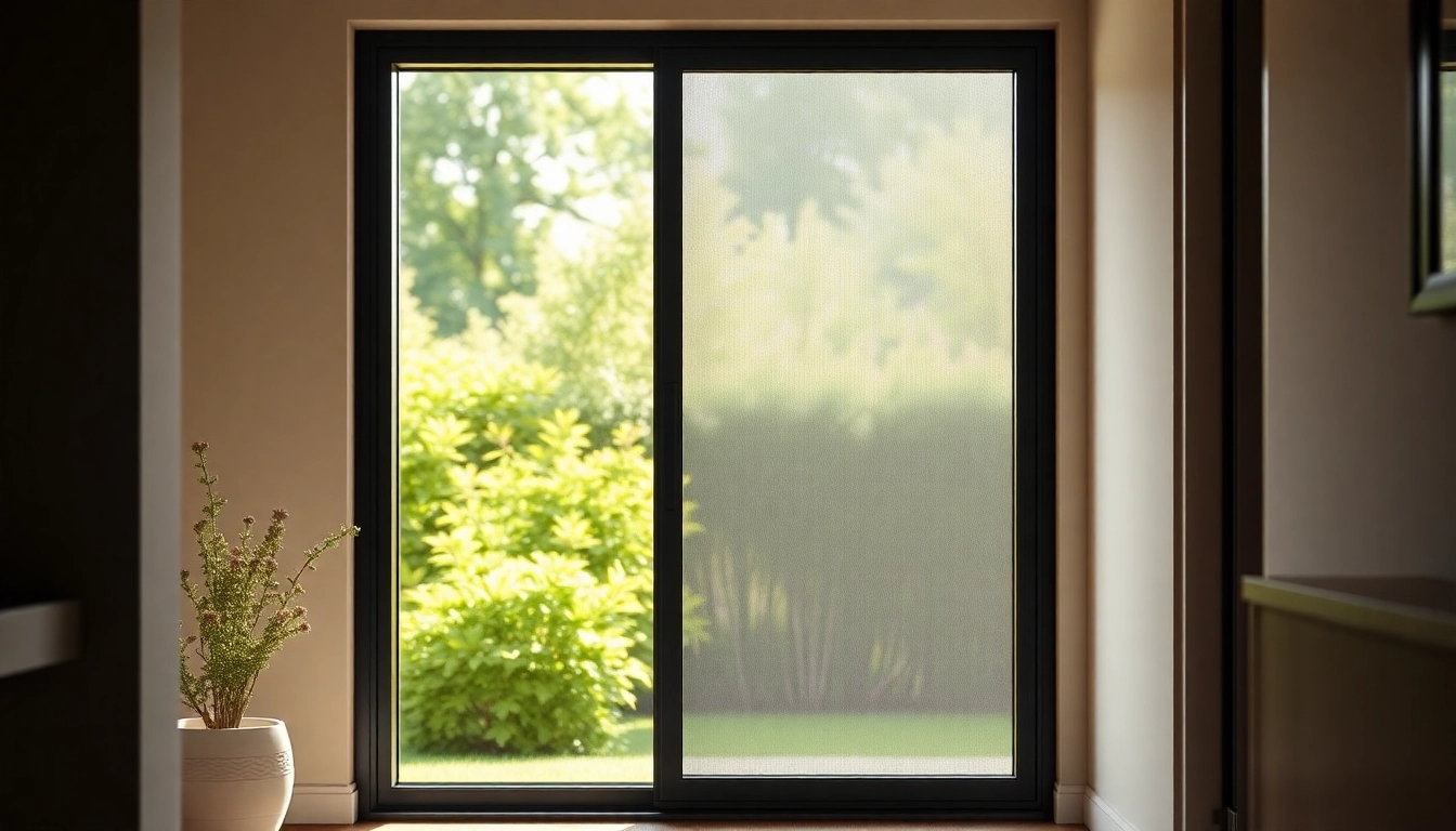 Install a durable and stylish fly screen door for improved ventilation and pest protection.