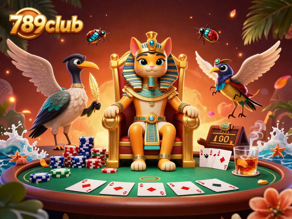 Experience the excitement of 789club with vibrant 3D casino elements and thrilling games.