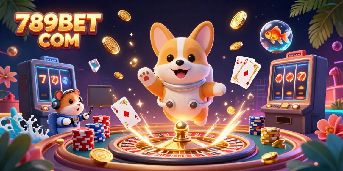 Experience thrilling gameplay at 789BET COM in this dynamic space casino scene.