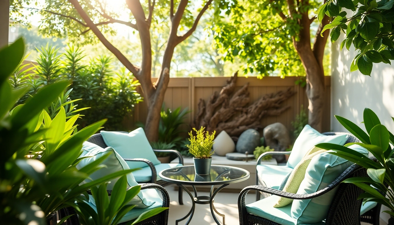 Enhance your outdoor space with captivating patio additions showcasing a cozy seating area.
