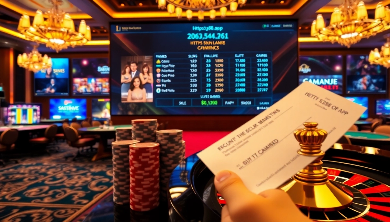 Experience the thrill of gaming at https://sv388i.app/ with vibrant casino visuals and exciting live action.