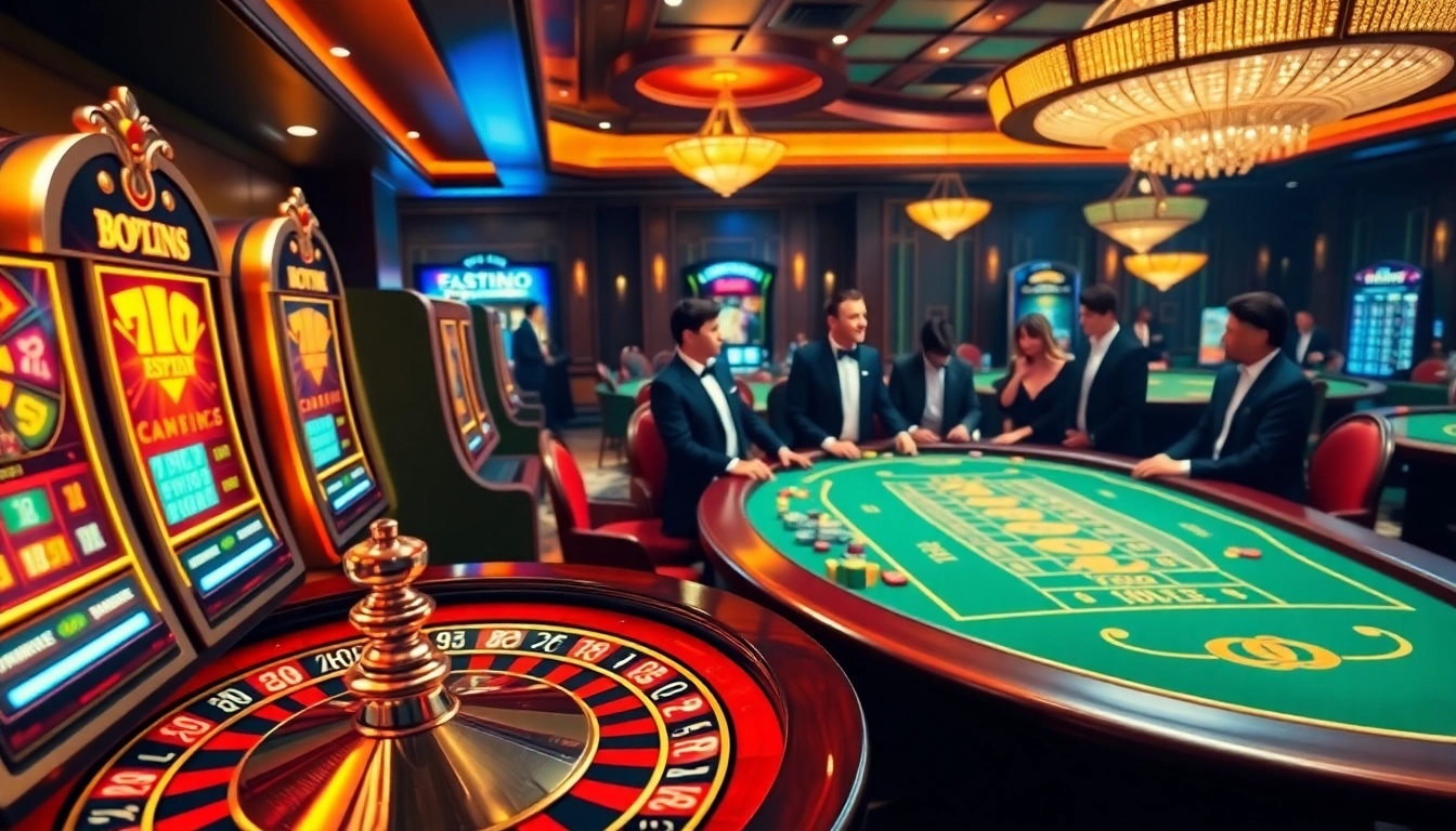 Experience the excitement at the trang chủ 789win casino with vibrant tables and eager players.