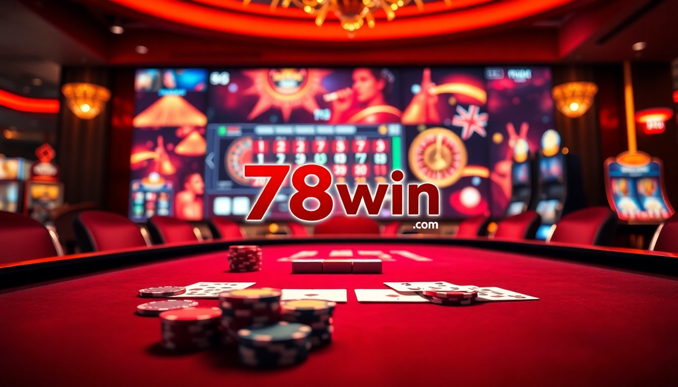 Experience the thrill of online gambling at 78win.com with dynamic casino games and exciting promotions.