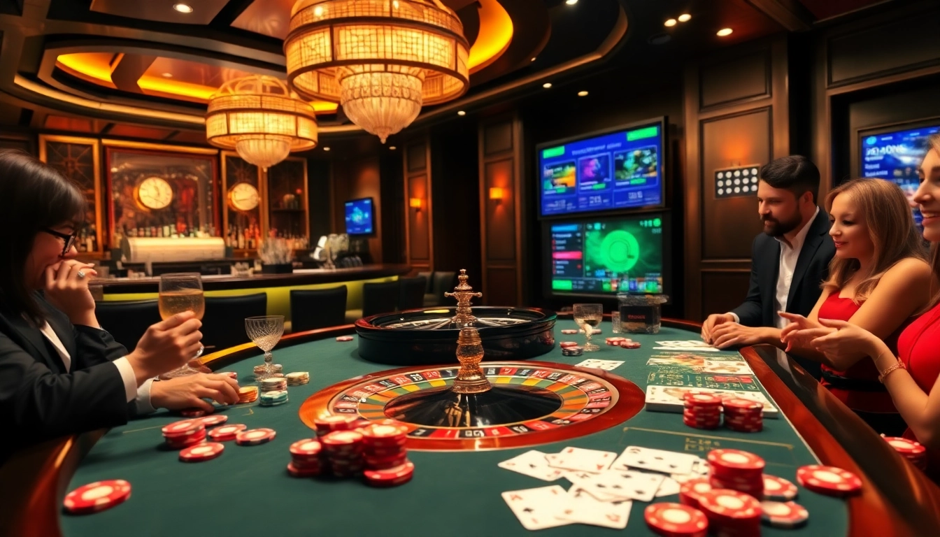 Engage in thrilling gameplay at https://888new1.app/ with vibrant casino games, chips, and cards.