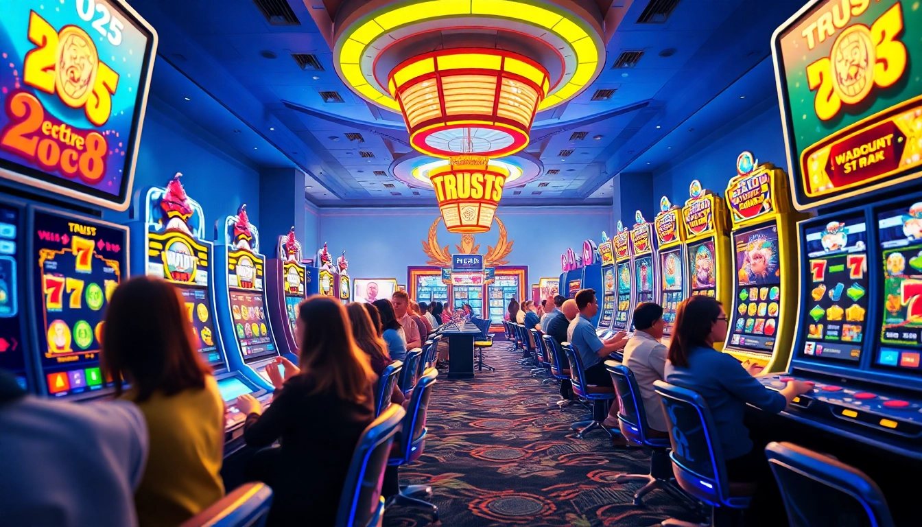 Engaging scene of players enjoying hoki138 online slot games, showcasing excitement and innovation.