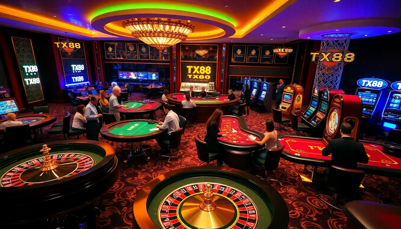 Experience winning thrills at TX88 with exciting gaming sessions and casino fun.