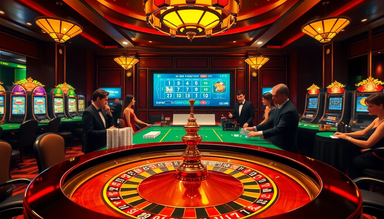 Experience thrilling gaming with luxury elements at https://d8kbett.com/, featuring roulette and poker.