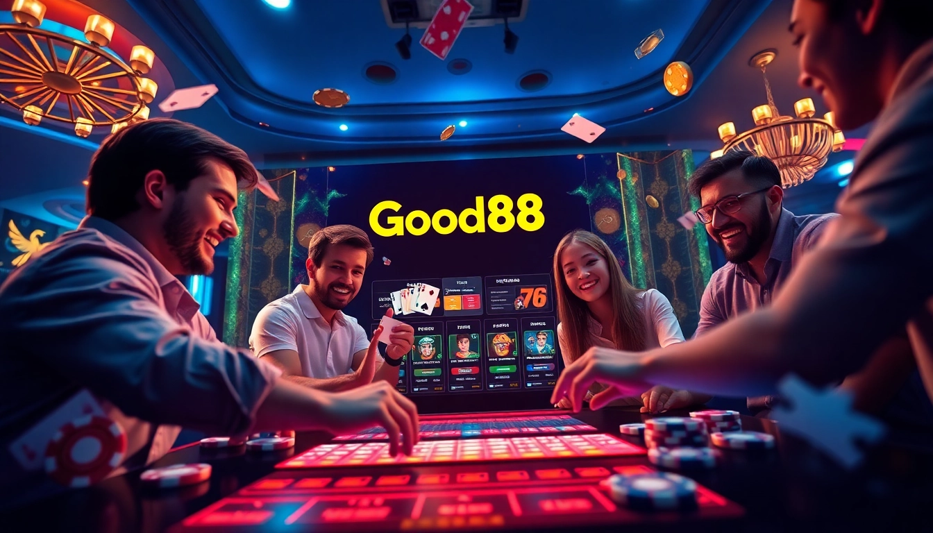 Engaging gaming interface of good88.hu.net showcasing excitement and trust in online betting.