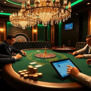 Experience the thrill of high-stakes poker at https://bags168.com/ with luxurious gameplay and ambient excitement.
