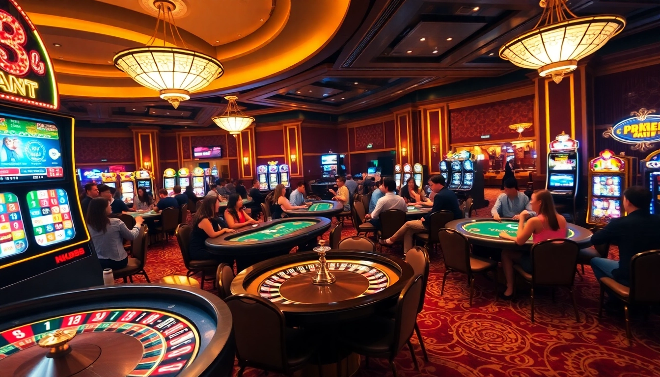 Engage in thrilling games at ku88 casino with vibrant tables and exciting action.