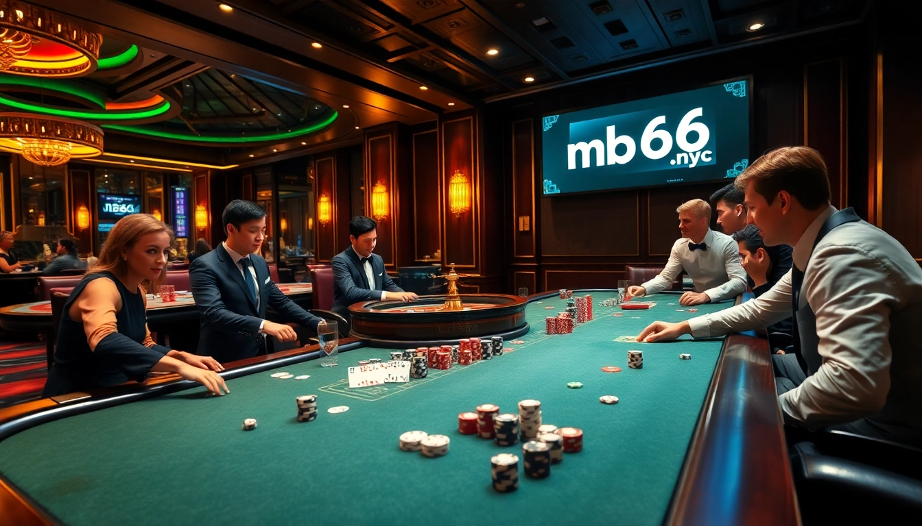 Experience the thrill of gambling at mb66.nyc with vibrant casino action and luxury ambiance.
