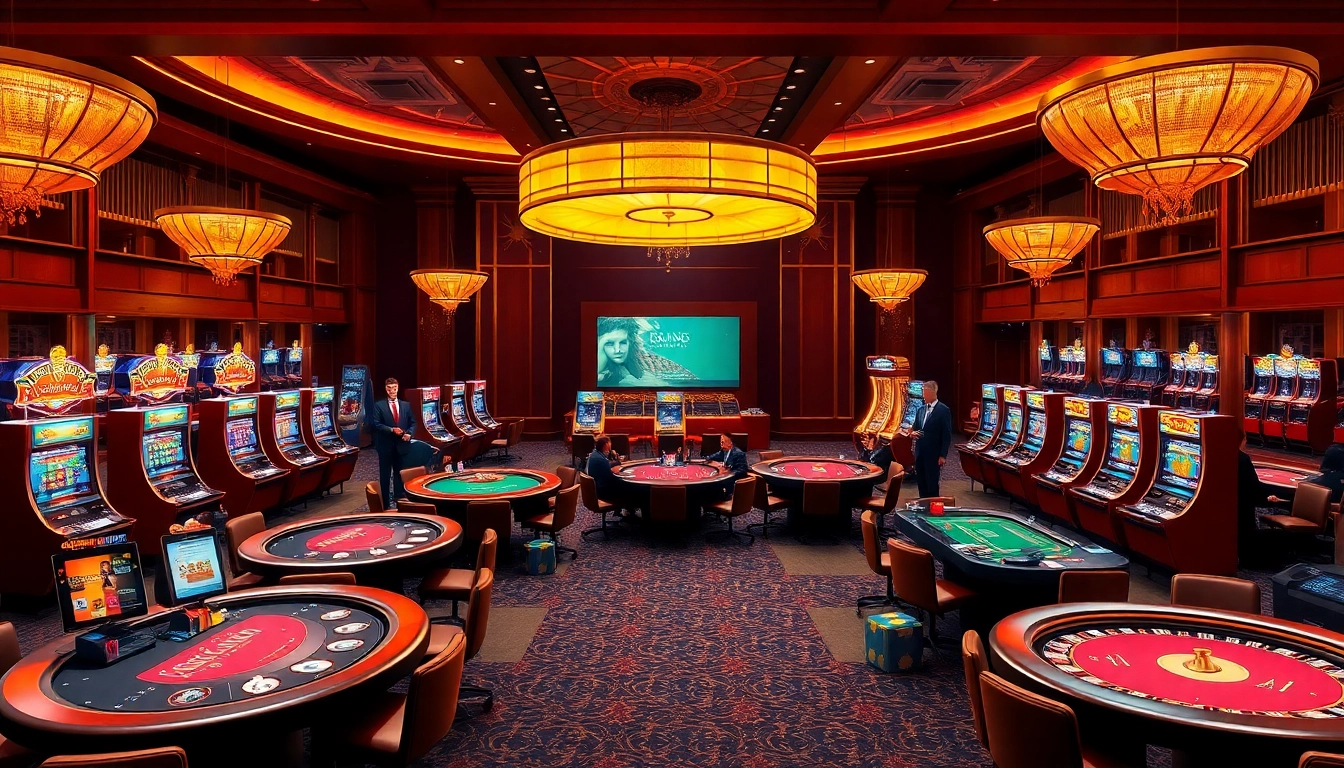 Experience the thrill of gambling at https://9bet0.us.com/ with colorful casino tables and engaging players.