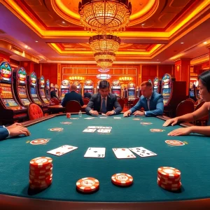 Experience the thrill of poker and slots at 23win, where excitement meets elegance in online gambling.