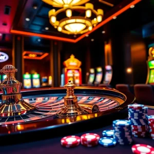 Experience excitement at 999bet with vibrant casino visuals featuring roulette, poker, and slots.