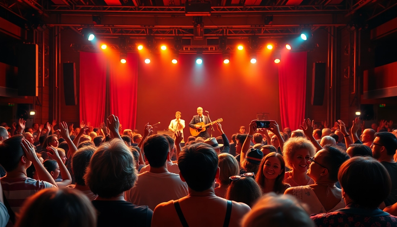 Experience the vibrant celebration of Johnny Cash's legacy at johnnycashbirthday.com, featuring live music and enthusiastic fans.