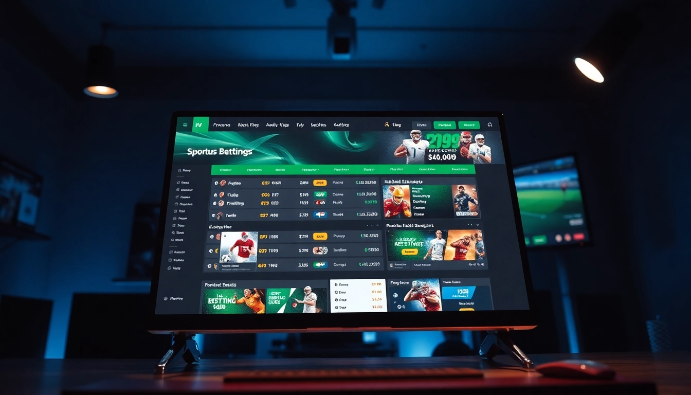 Interactive betting platform screen featuring PS99 betting options and promotions.