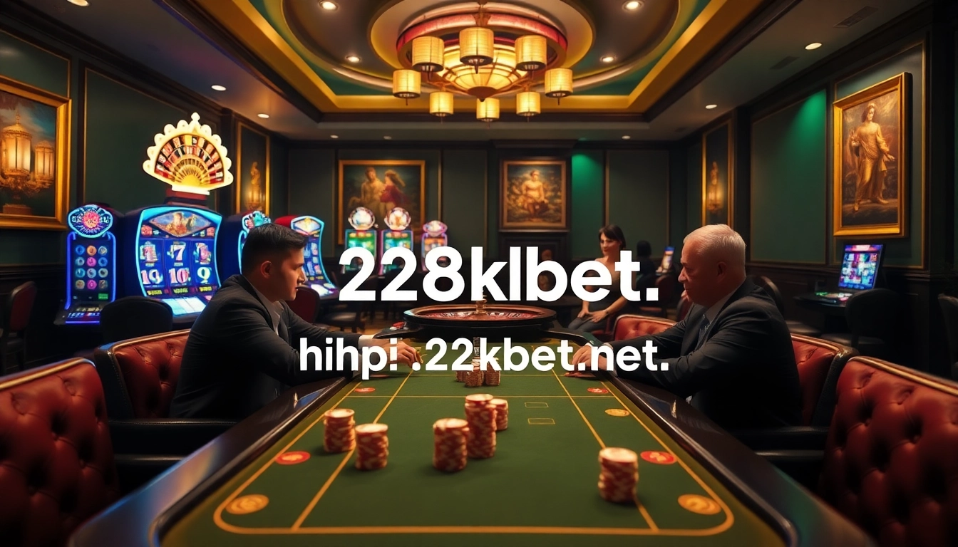 Experience thrilling poker games at http://228kbet.net/ in a luxurious online casino atmosphere.