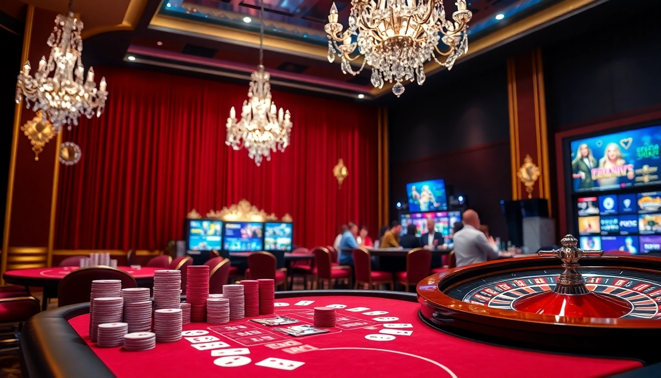 SODO Casino features an exciting poker game with vibrant chips and cards on display.