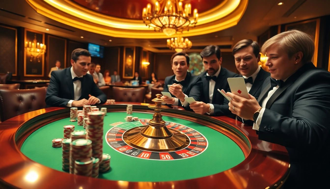 S8 gaming excitement at a luxurious casino roulette table filled with tension and strategy.
