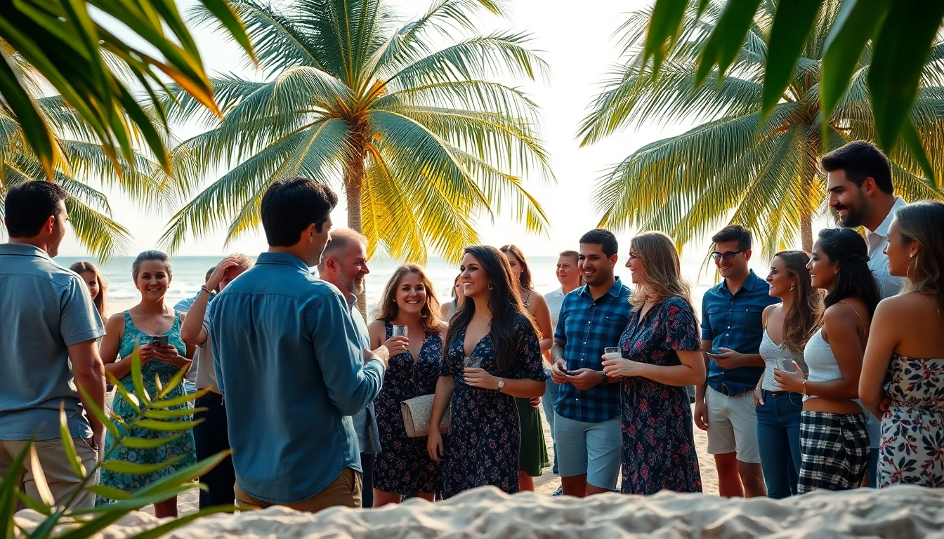 Soziales Engagement im Social Club Lloret de Mar: Menschen genießen Gemeinschaft und Aktivitäten.