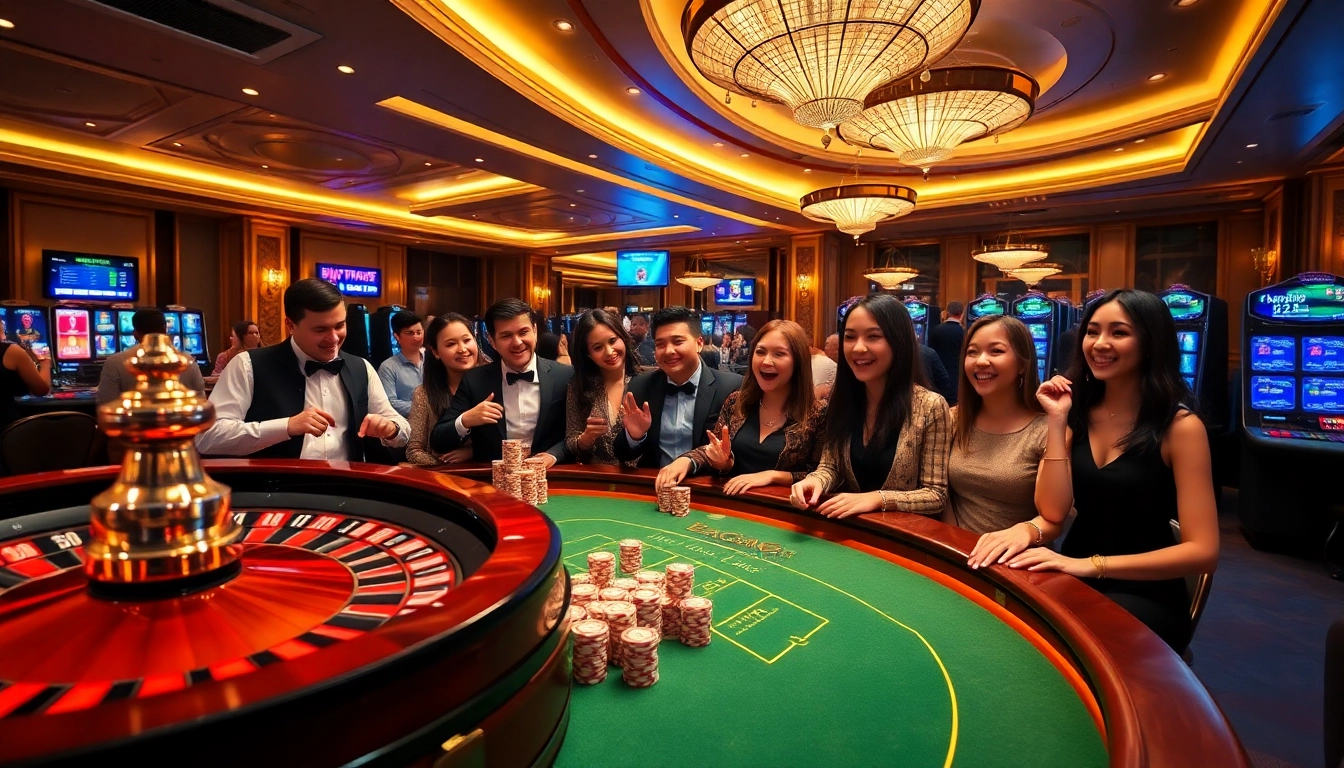 Experience the vibrant atmosphere of Lc88 nhà cái uy tín with engaging casino games and live betting.