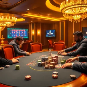 Experience the thrill of gambling and strategy at https://tylebongdatructuyen.org/ with luxurious poker and roulette tables.