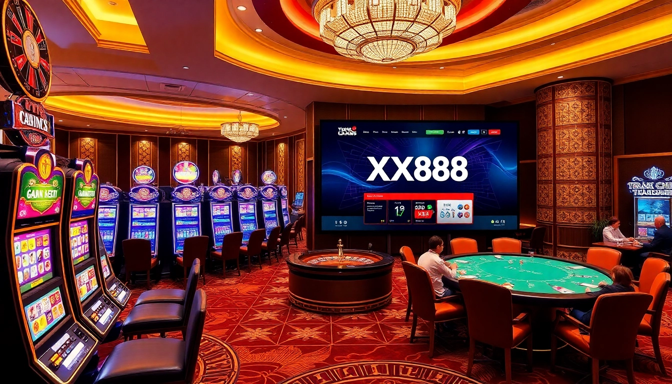 Experience the excitement at trang chủ XX88 with vibrant casino games and sophisticated design.
