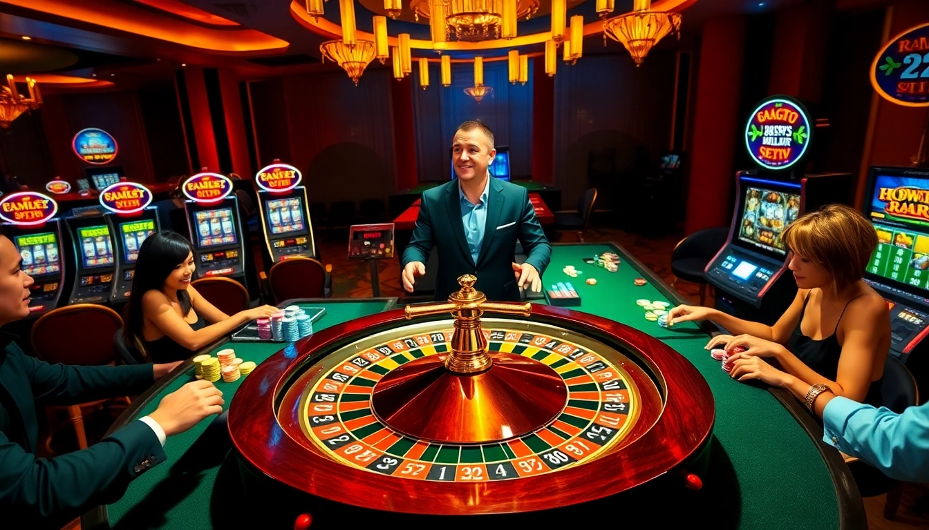 Experience thrilling casino action at ph33.info with vibrant chips and an engaging roulette wheel.