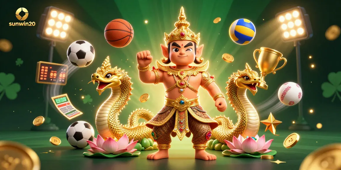 Bet on sunwin20 with dynamic sports betting graphics and colorful 3D illustrations.